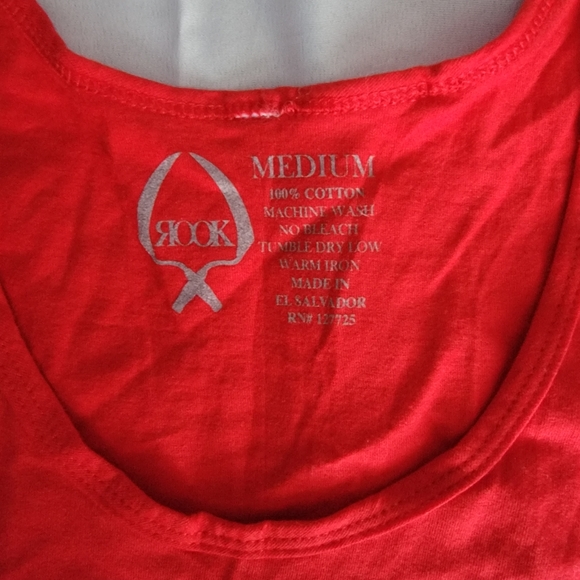 Rook Clothing Red Graphic Tee - Picture 3 of 3